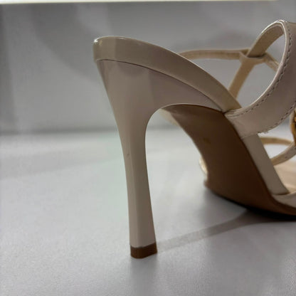 Minimal Ankle Strap Heel