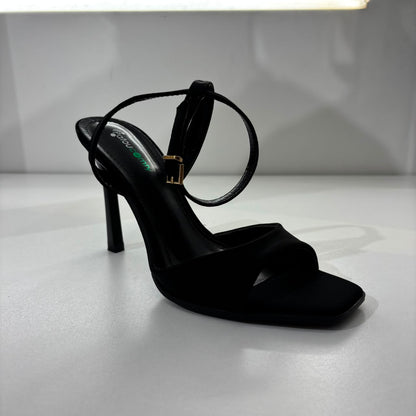 Minimal Ankle Strap Heel