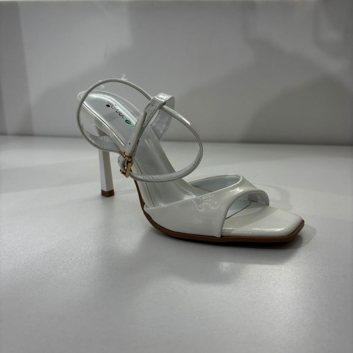 Minimal Ankle Strap Heel