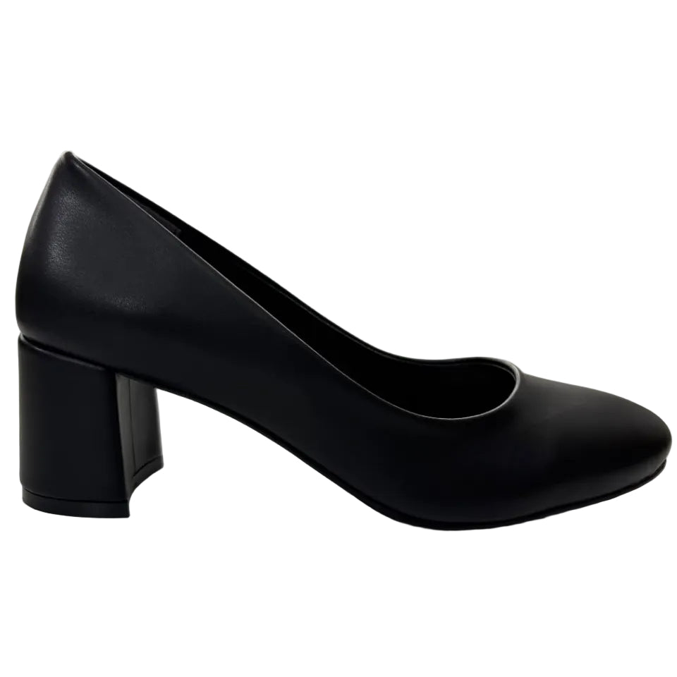 Classic Block Heel Pumps