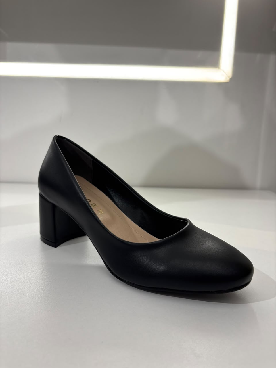 Classic Block Heel Pumps