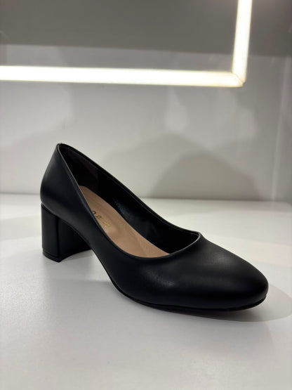Classic Block Heel Pumps