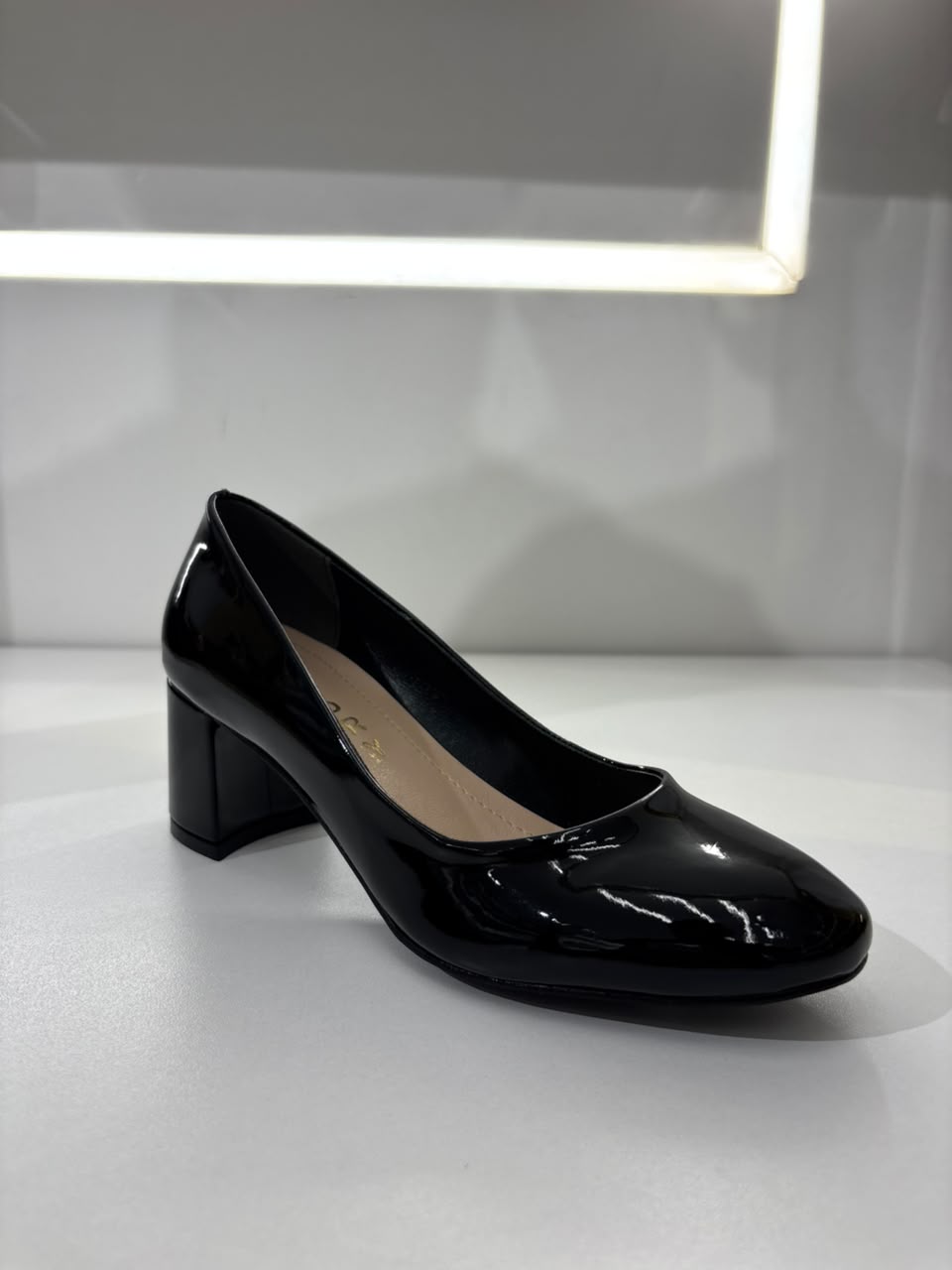 Classic Block Heel Pumps