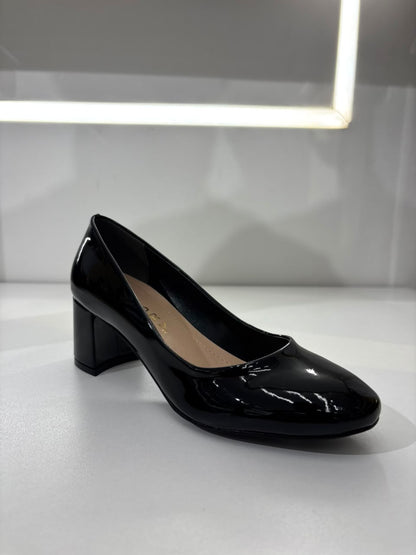 Classic Block Heel Pumps
