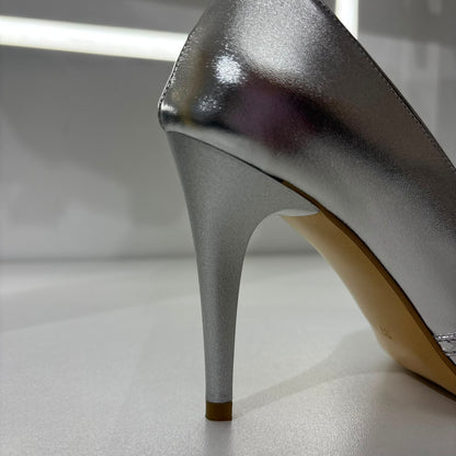 Metallic Cross Strap Pump