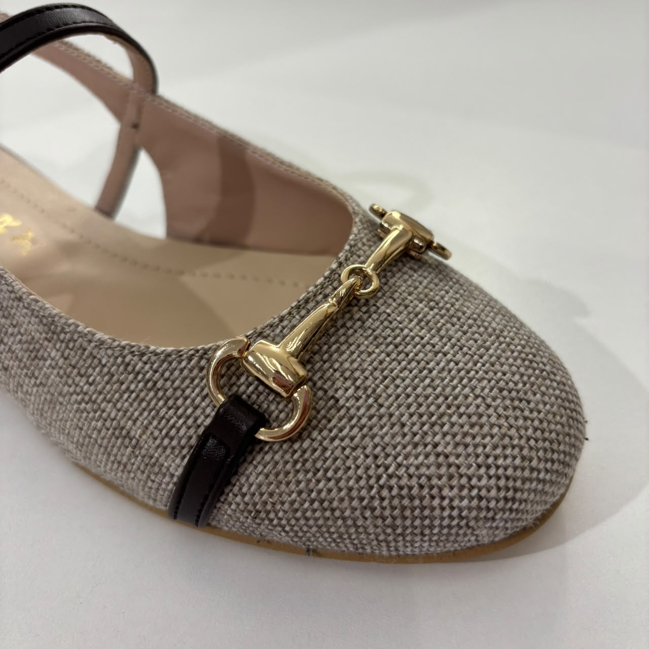 Horsebit Mary Jane Flat