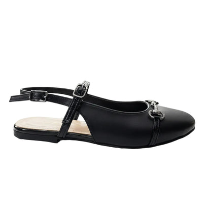 Horsebit Mary Jane Flat