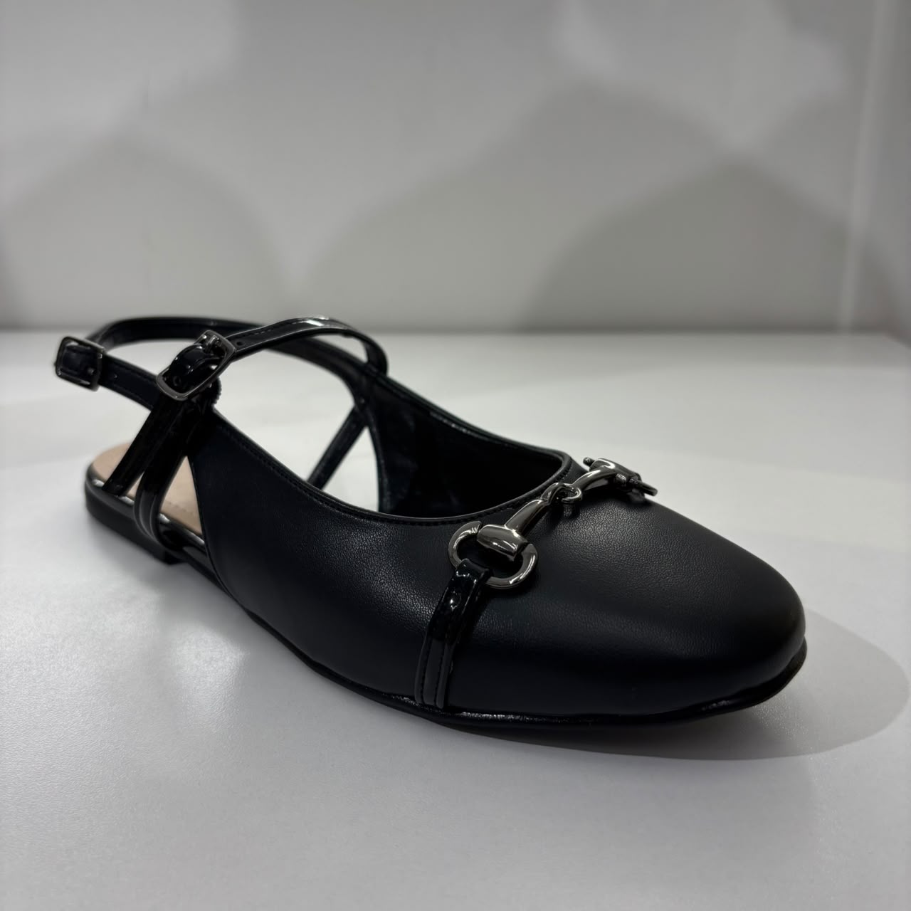 Horsebit Mary Jane Flat