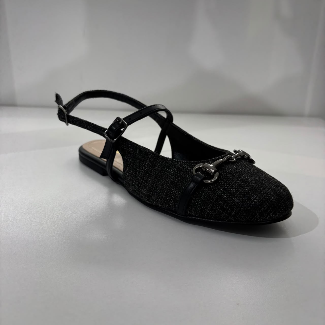Horsebit Mary Jane Flat