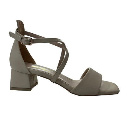 Patent Block Heel Strappy