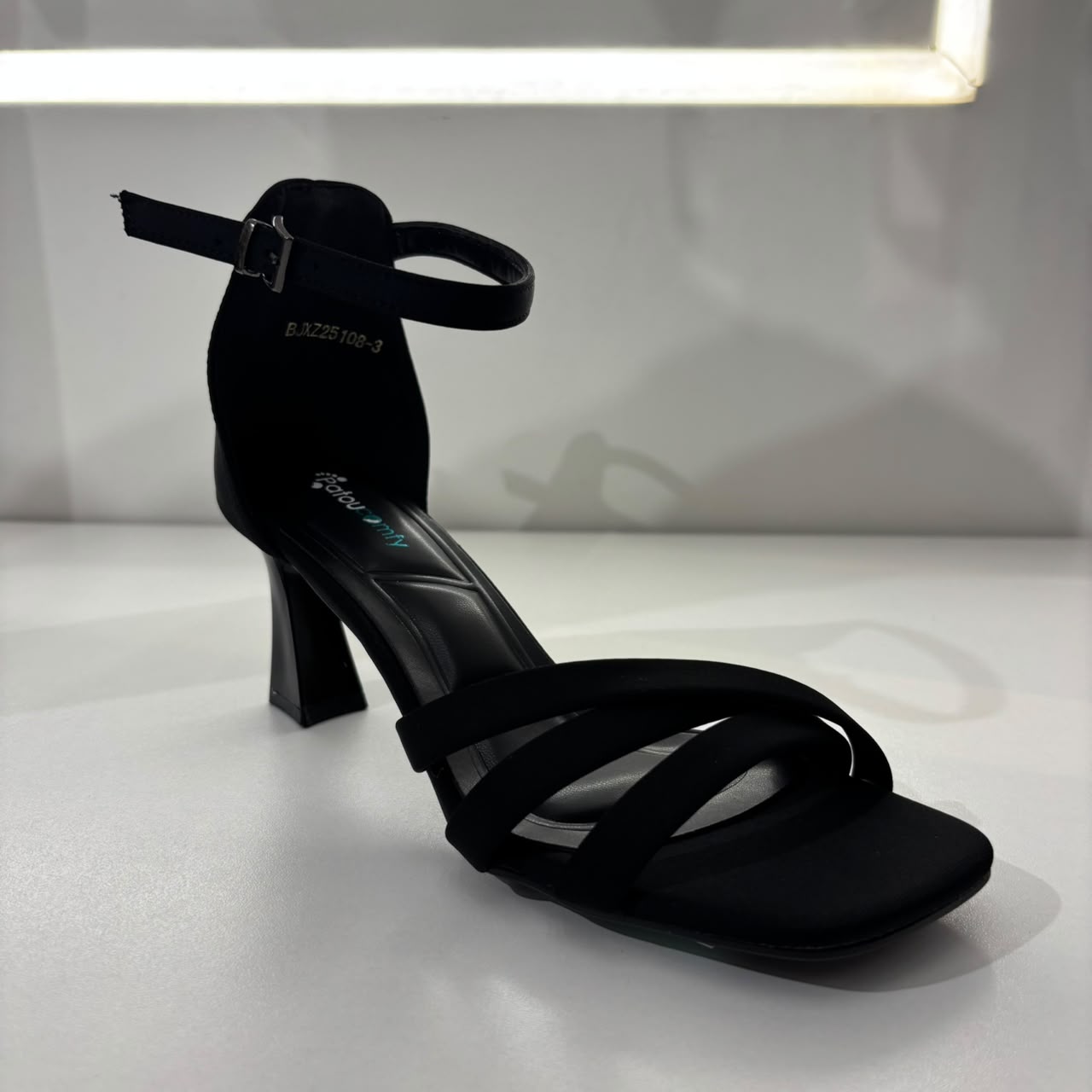 Twisted Strap Heel