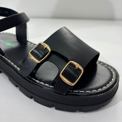 Triple Buckle Trek Sandal