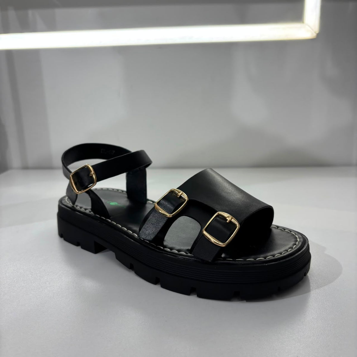 Triple Buckle Trek Sandal