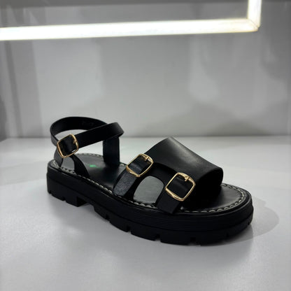 Triple Buckle Trek Sandal