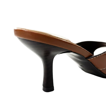Sleek Mule Heel