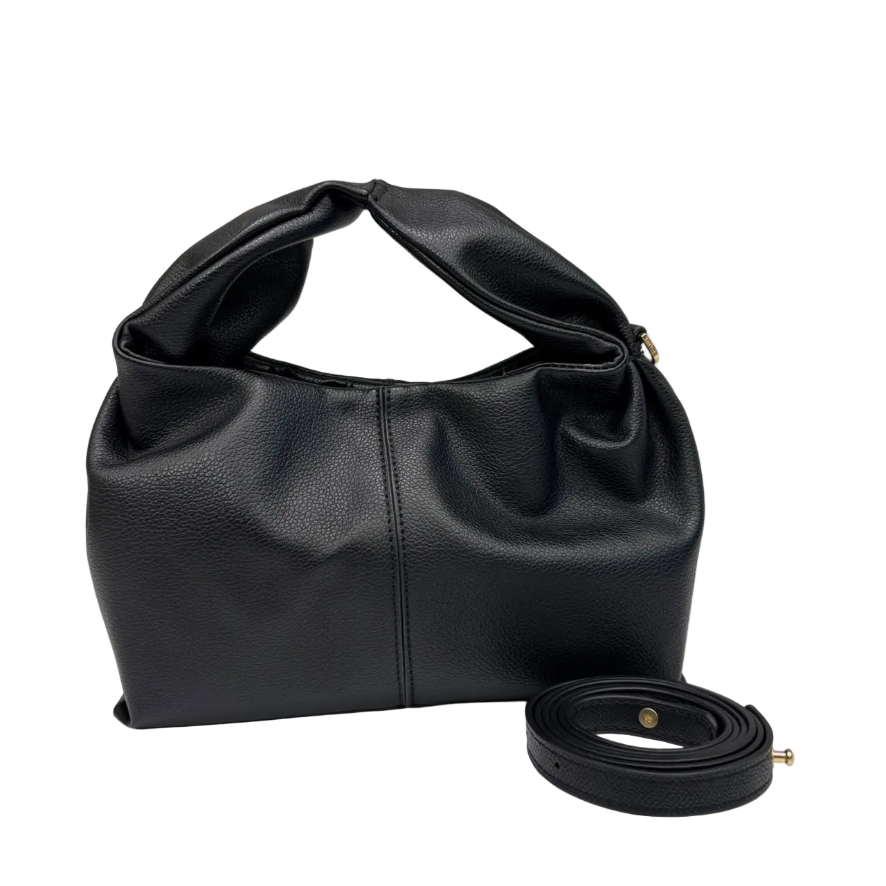 Soft Hobo Shoulder Bag with Adjustable Strap
