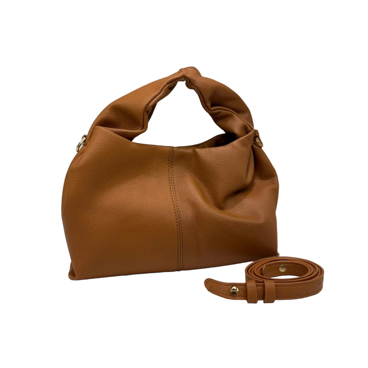 Soft Hobo Shoulder Bag with Adjustable Strap