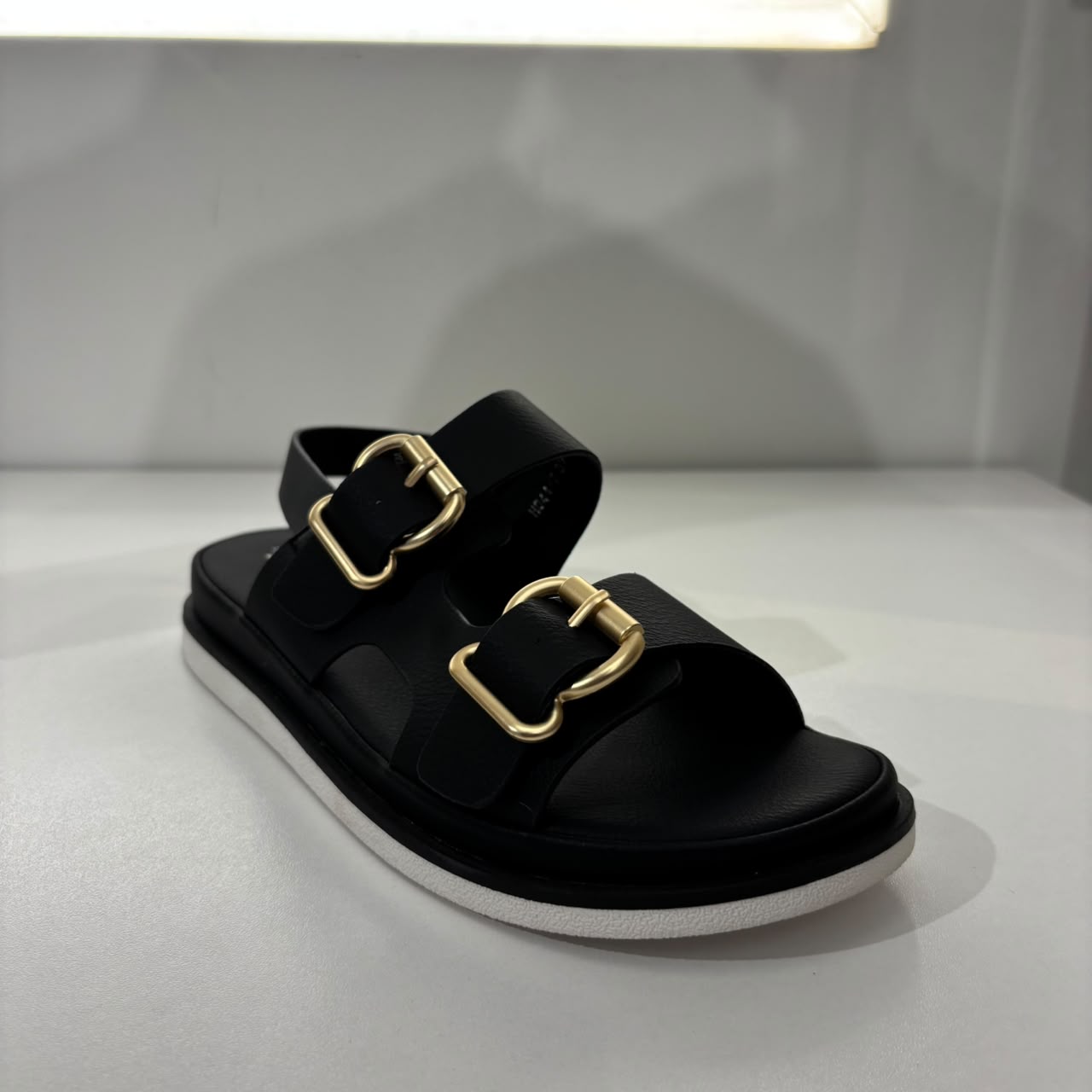 Double Buckle Comfort Sandal