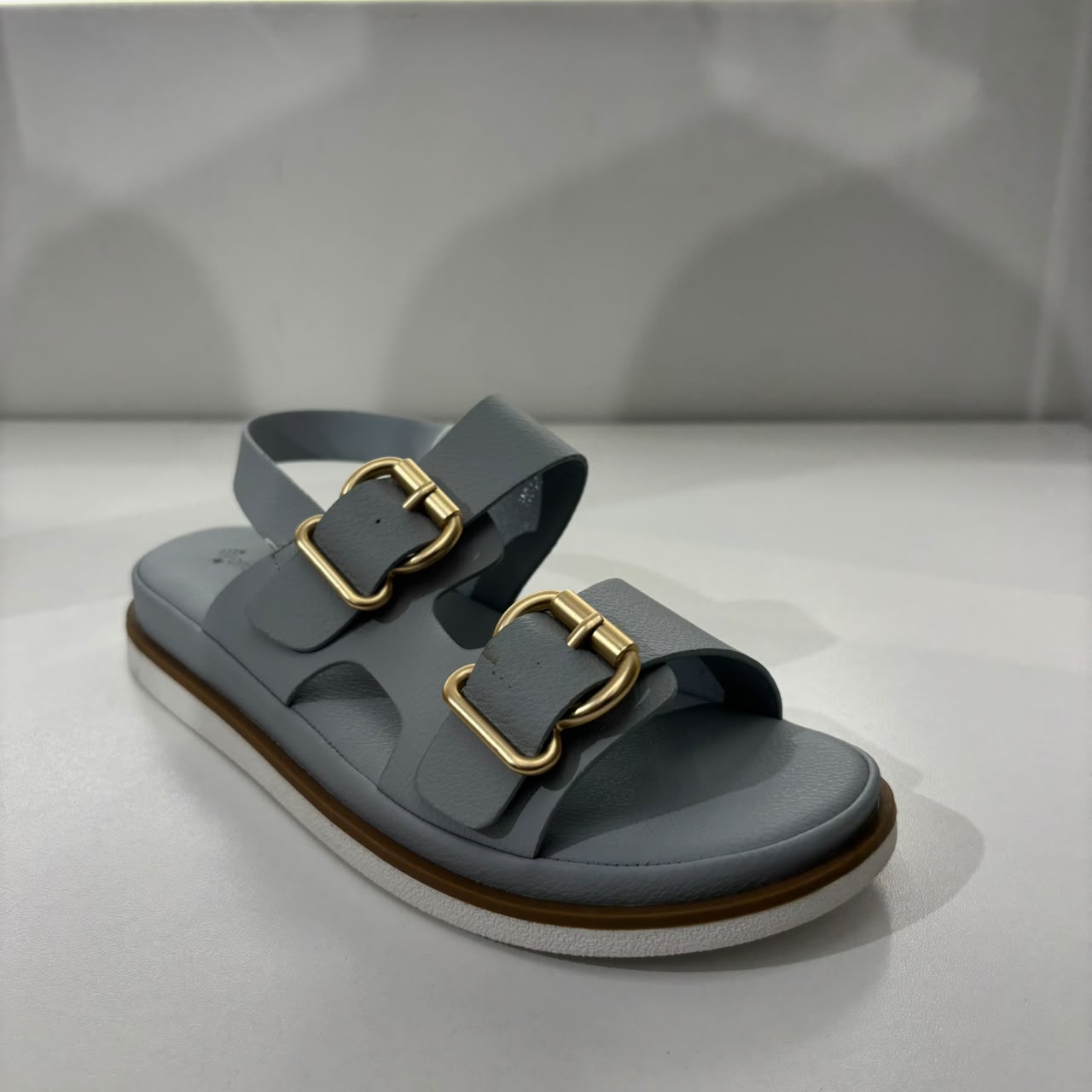 Double Buckle Comfort Sandal