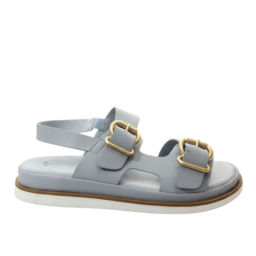 Double Buckle Comfort Sandal