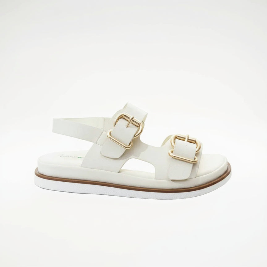 Double Buckle Comfort Sandal