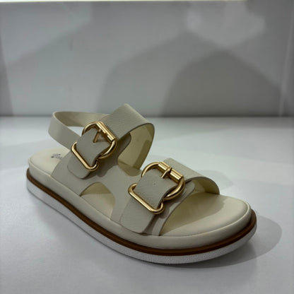 Double Buckle Comfort Sandal