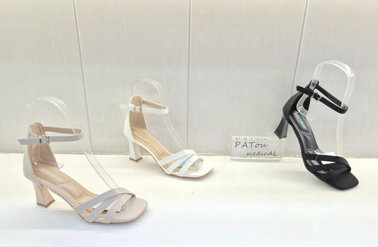 Twisted Strap Heel