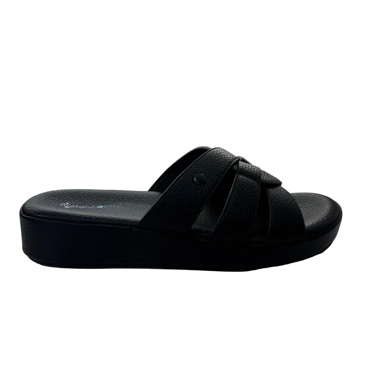 Interlocking Strap Comfort Slide