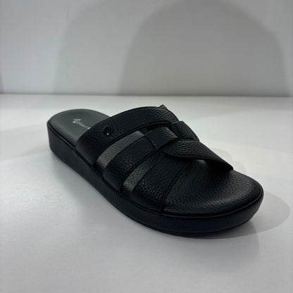 Interlocking Strap Comfort Slide
