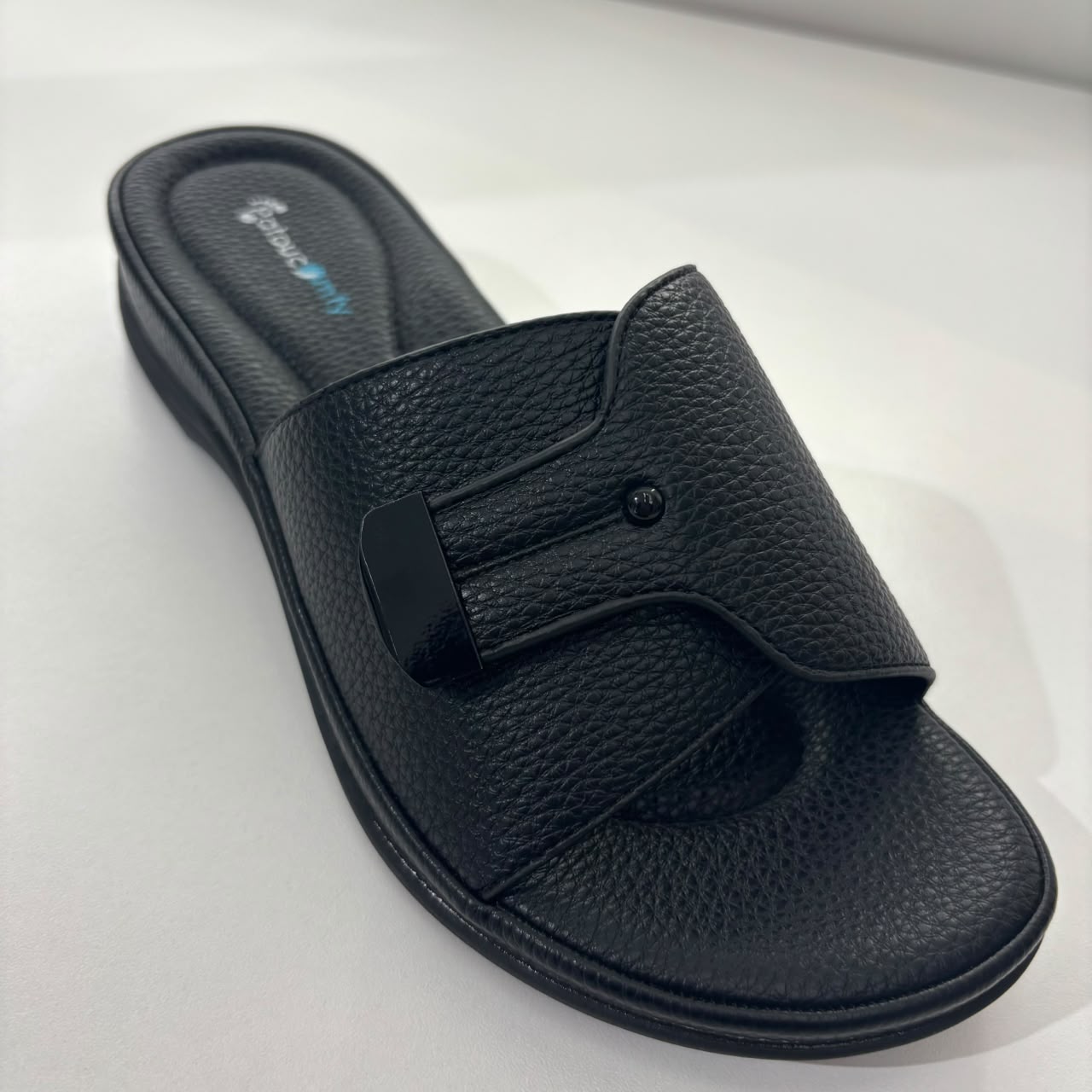 ComfortStride Metallic Buckle