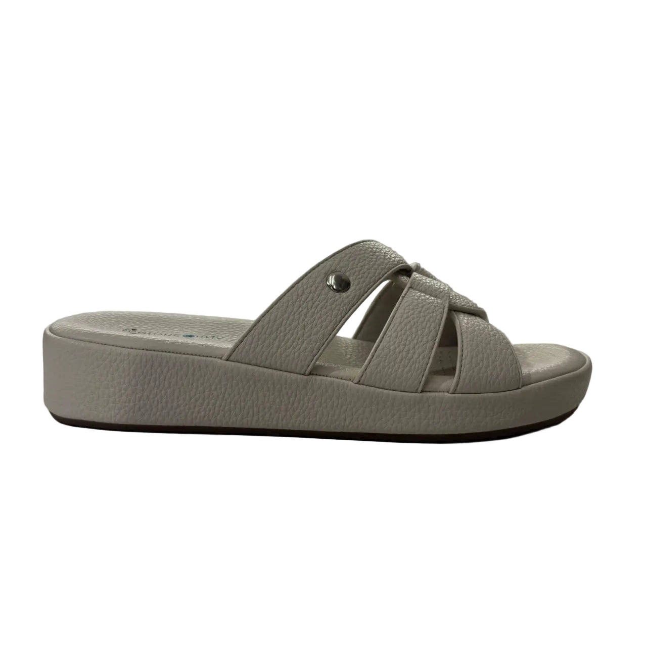 Interlocking Strap Comfort Slide