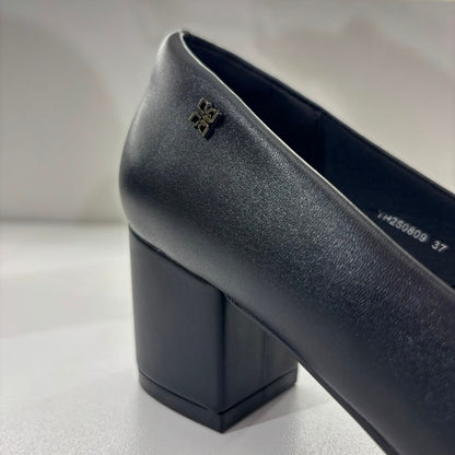 Classic Block Heel Pumps